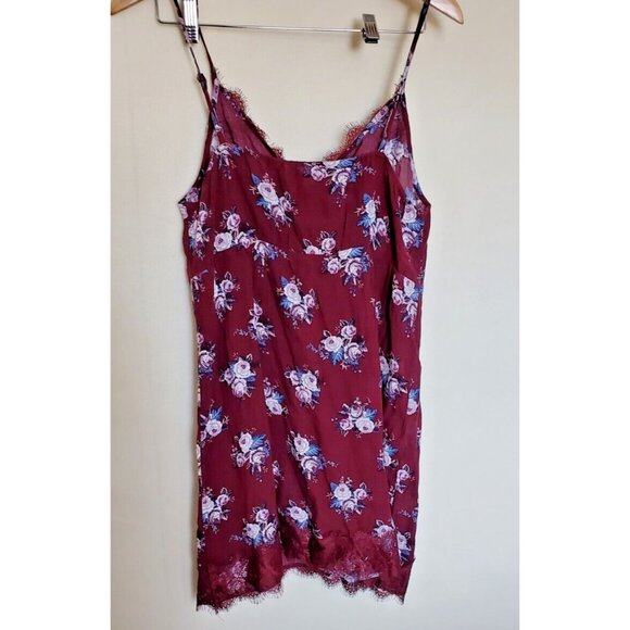 American Eagle Outfitters Brown Floral Short Dress Size Medium NWT - Picture 2 of 16